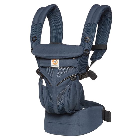 Ergobaby Babytrage Omni 360 Cool Air Mesh für 4 Tragepositionen - Midnight Blue