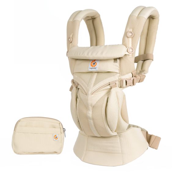 Ergobaby Babytrage Omni 360 Cool Air Mesh für 4 Tragepositionen - Natural Weave