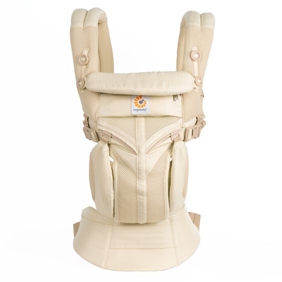 Ergobaby Babytrage Omni 360 Cool Air Mesh für 4 Tragepositionen - Natural Weave