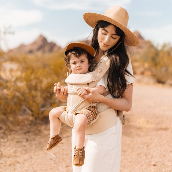Ergobaby Babytrage Omni 360 Cool Air Mesh für 4 Tragepositionen - Natural Weave