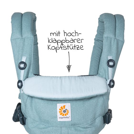 Ergobaby Baby carrier Omni 360 for 4 carrying positions - Heritage Blue