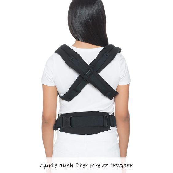 Ergobaby Babytrage Omni 360 für 4 Tragepositionen mit Lordosestütze - Downtown