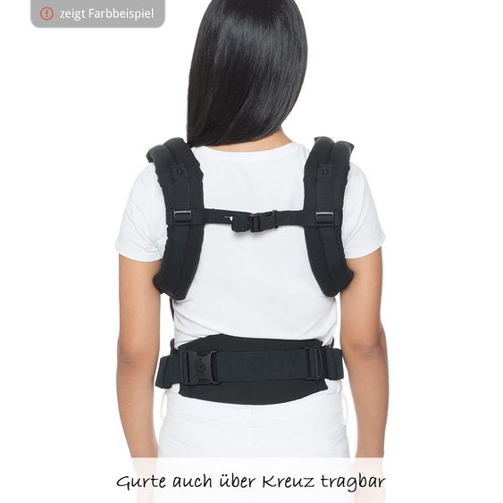 Ergobaby Babytrage Omni 360 für 4 Tragepositionen mit Lordosestütze - Trunks Up