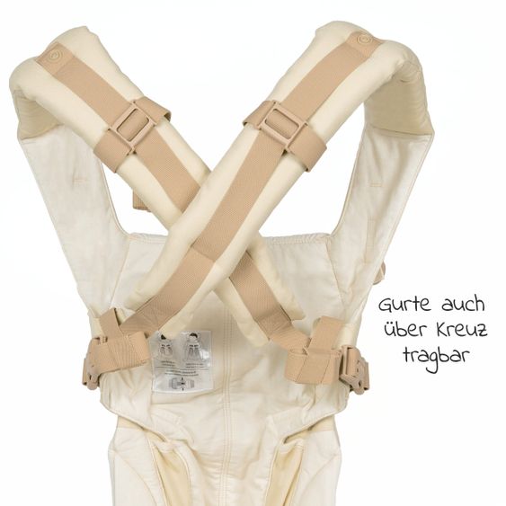 Ergobaby Babytrage Omni 360 für 4 Tragepositionen - Natural Weave