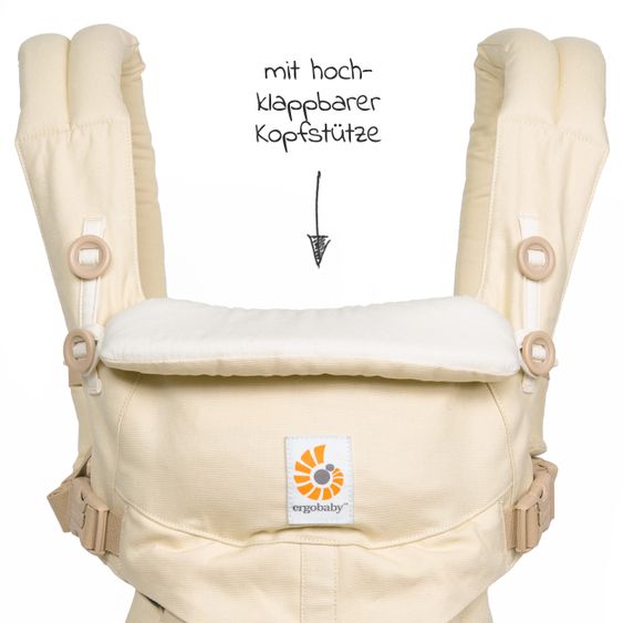 Ergobaby Babytrage Omni 360 für 4 Tragepositionen - Natural Weave