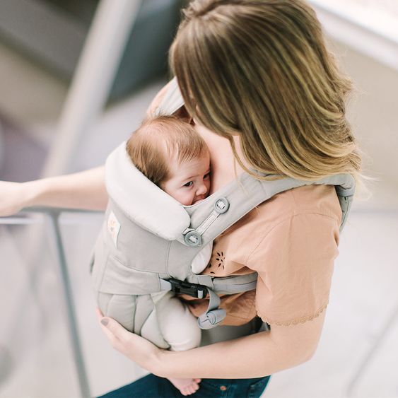 Ergobaby Babytrage Omni 360 für 4 Tragepositionen - Pearl Grey