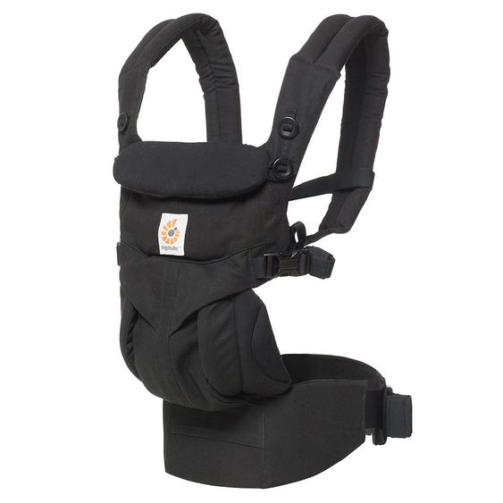 Ergobaby Babytrage  Omni 360 für 4 Tragepositionen - Pure Black