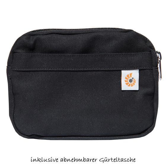 Ergobaby Babytrage  Omni 360 für 4 Tragepositionen - Pure Black