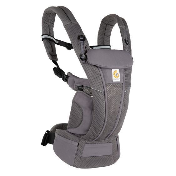 Ergobaby Babytrage Omni Breeze Soft Flex - Graphite Grey