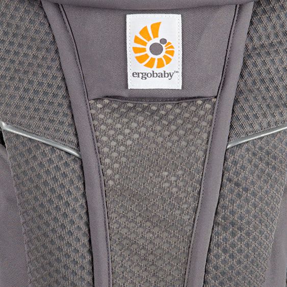 Ergobaby Babytrage Omni Breeze Soft Flex - Graphite Grey