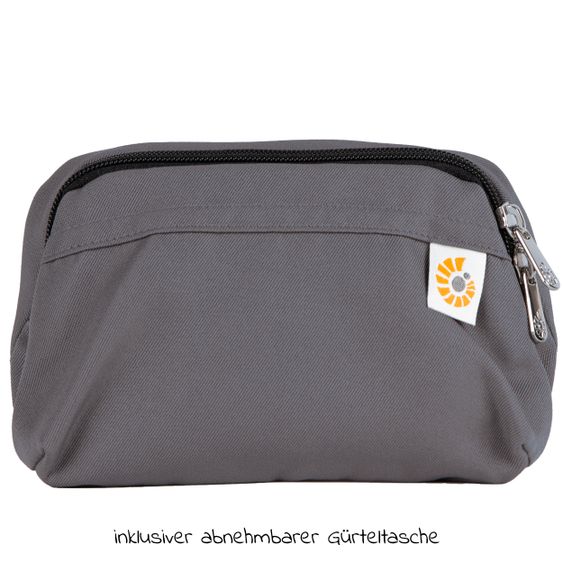 Ergobaby Babytrage Omni Breeze Soft Flex - Graphite Grey