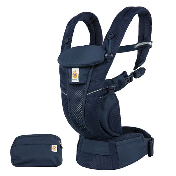Ergobaby Babytrage Omni Breeze Soft Flex - Midnight Blue