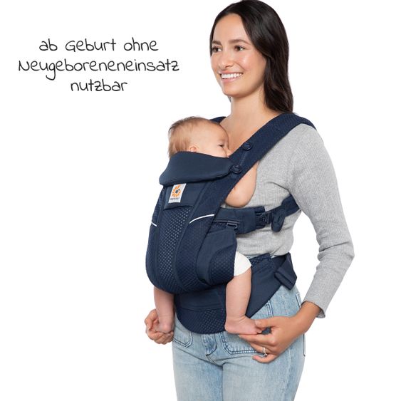 Ergobaby Babytrage Omni Breeze Soft Flex - Midnight Blue