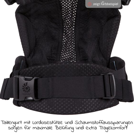 Ergobaby Babytrage Omni Breeze Soft Flex - Midnight Blue