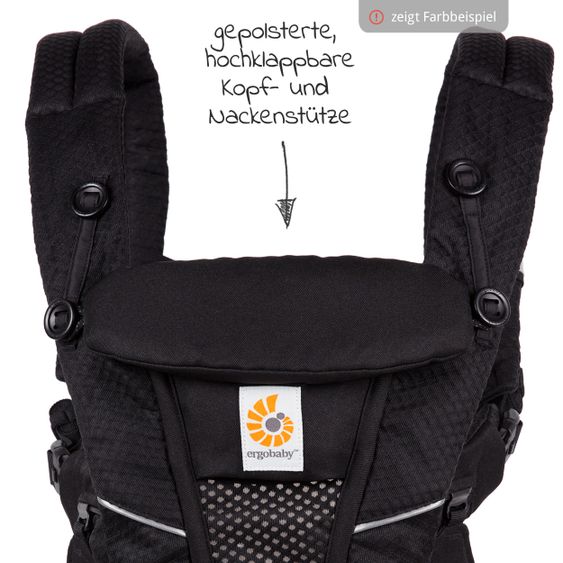 Ergobaby Babytrage Omni Breeze Soft Flex - Midnight Blue