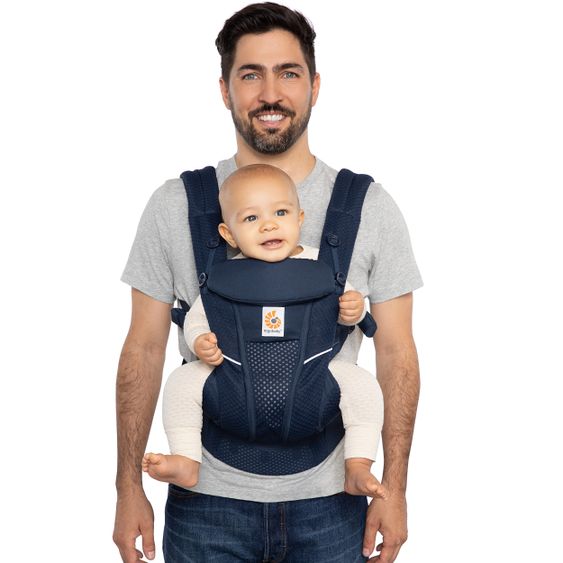 Ergobaby Babytrage Omni Breeze Soft Flex - Midnight Blue