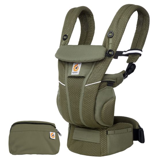 Ergobaby Babytrage Omni Breeze Soft Flex - Olive Green