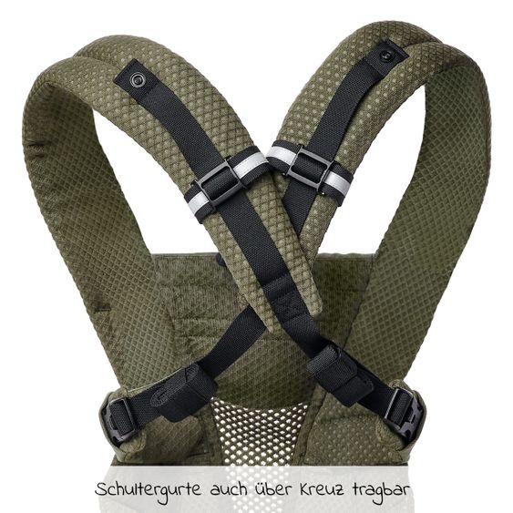 Ergobaby Babytrage Omni Breeze Soft Flex - Olive Green