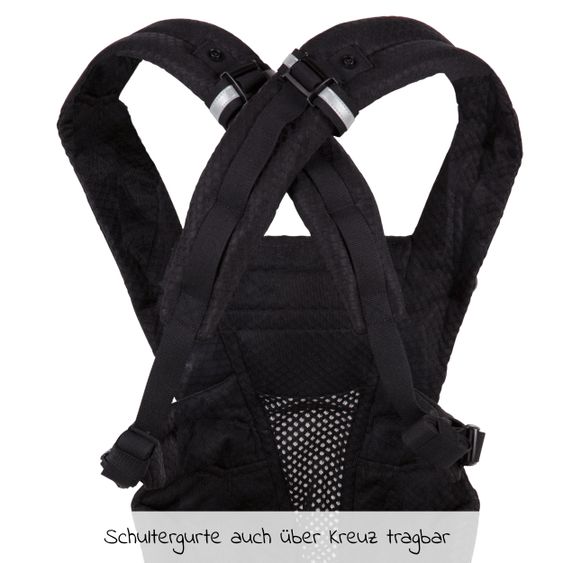 Ergobaby Babytrage Omni Breeze Soft Flex - Onyx Black