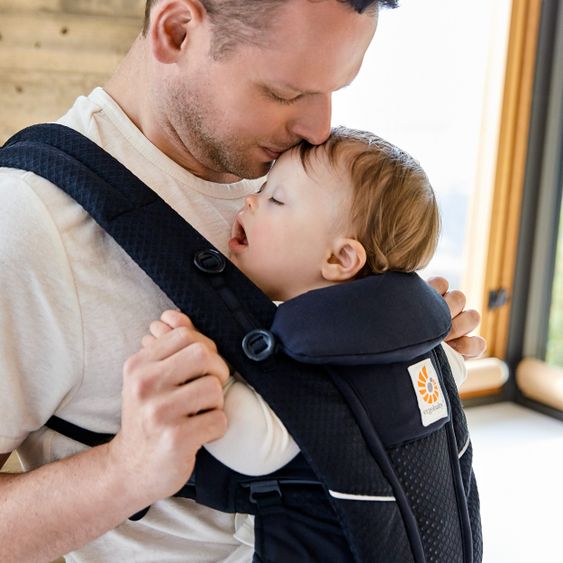 Ergobaby Babytrage Omni Breeze Soft Flex - Onyx Black