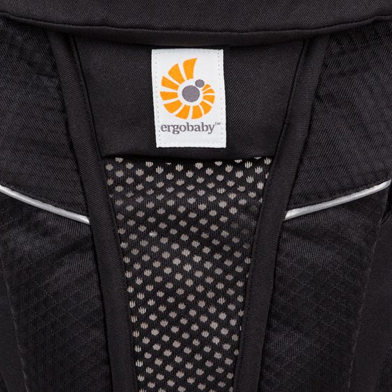 Ergobaby Babytrage Omni Breeze Soft Flex - Onyx Black