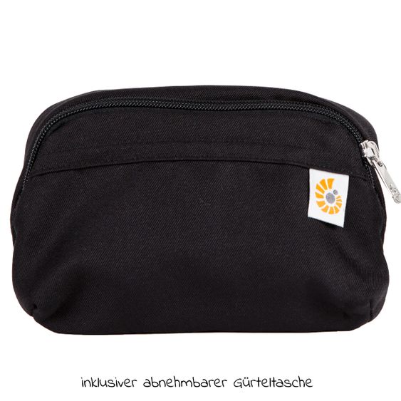 Ergobaby Babytrage Omni Breeze Soft Flex - Onyx Black