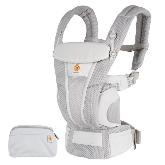 Ergobaby Baby carrier Omni Breeze Soft Flex - Pearl Grey