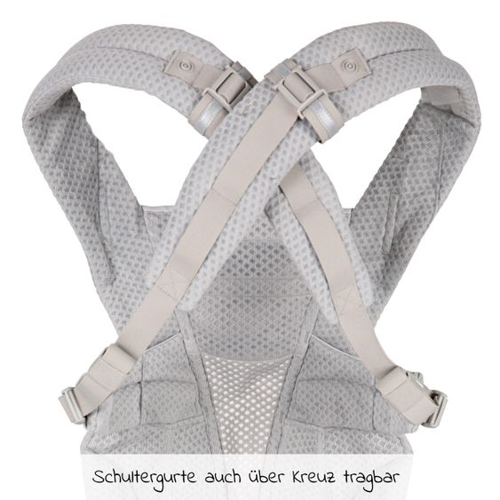 Ergobaby Marsupio Omni Breeze Soft Flex - Grigio perla