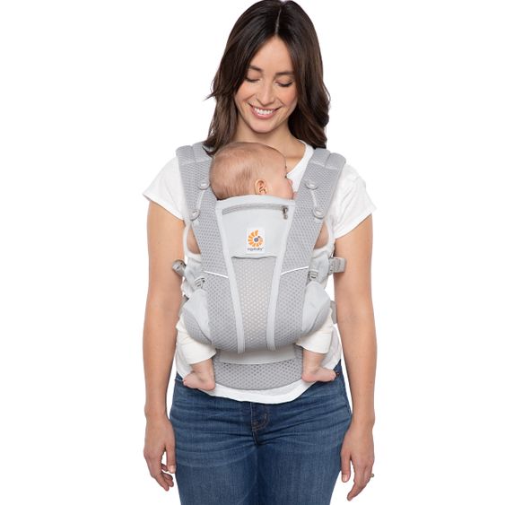 Ergobaby Baby carrier Omni Breeze Soft Flex - Pearl Grey