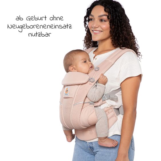 Ergobaby Babytrage Omni Breeze Soft Flex - Pink Quarz
