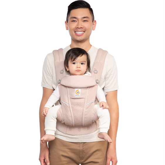 Ergobaby Babytrage Omni Breeze Soft Flex - Pink Quarz