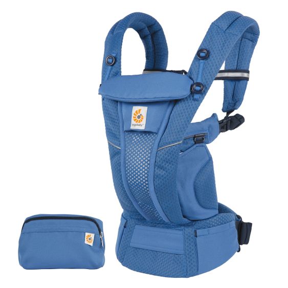 Ergobaby Babytrage Omni Breeze Soft Flex - Saphire Blue