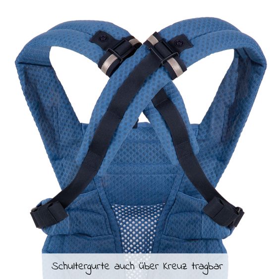 Ergobaby Babytrage Omni Breeze Soft Flex - Saphire Blue