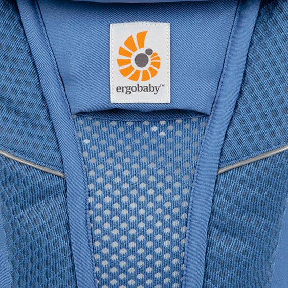 Ergobaby Babytrage Omni Breeze Soft Flex - Saphire Blue