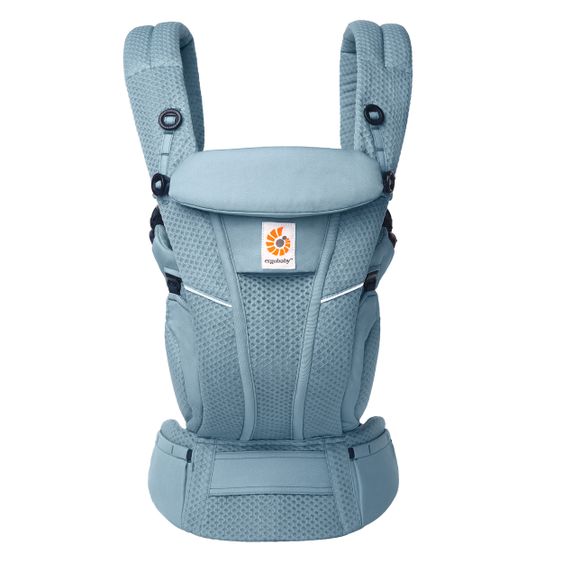 Ergobaby Babytrage Omni Breeze Soft Flex - Slate Blue