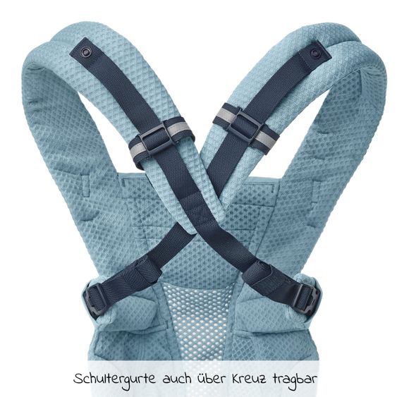 Ergobaby Babytrage Omni Breeze Soft Flex - Slate Blue