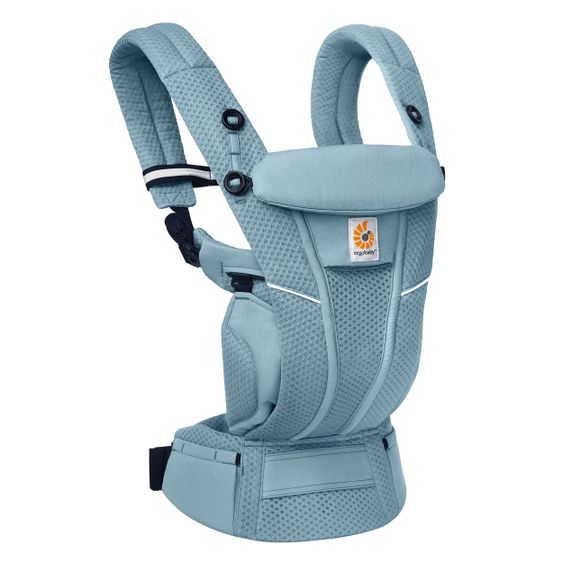 Ergobaby Babytrage Omni Breeze Soft Flex - Slate Blue