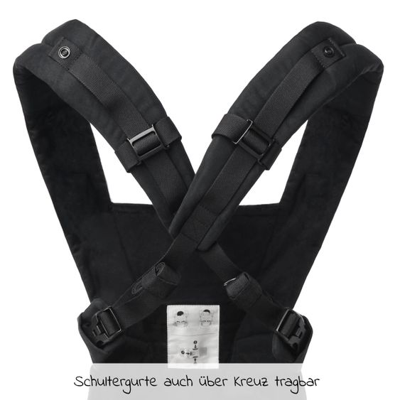 Ergobaby Babytrage Omni Dream Soft Touch - Onyx Black