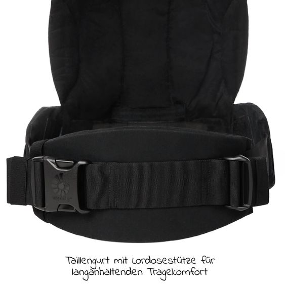Ergobaby Babytrage Omni Dream Soft Touch - Onyx Black
