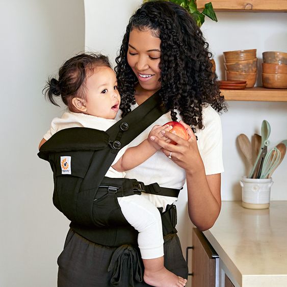 Ergobaby Babytrage Omni Dream Soft Touch - Onyx Black
