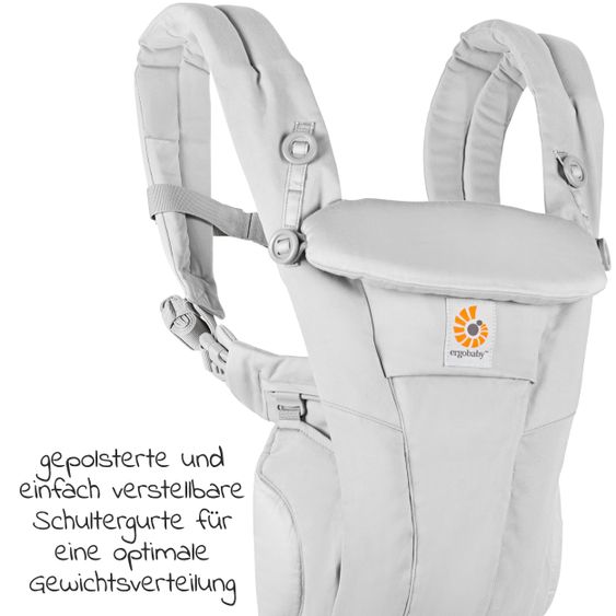 Ergobaby Babytrage Omni Dream Soft Touch - Pearl Grey