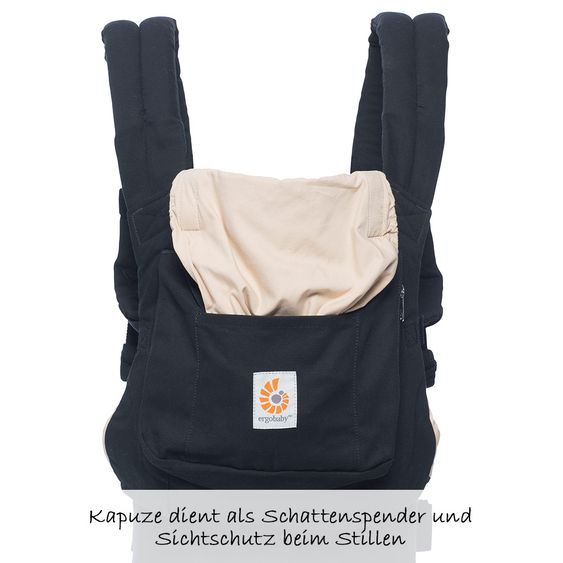 Ergobaby Babytrage Original - Black & Camel