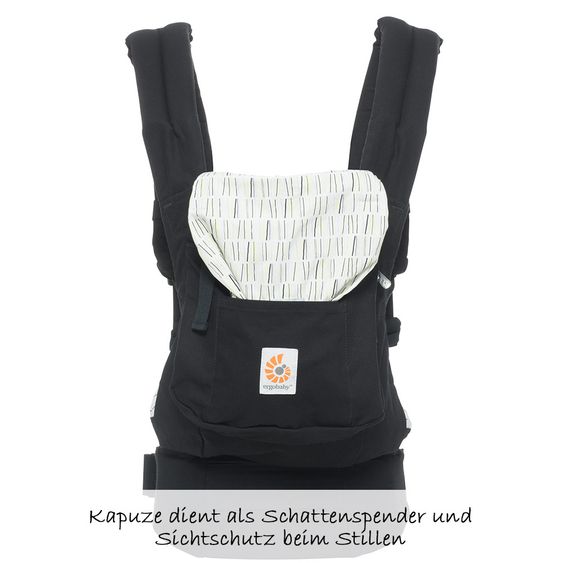 Ergobaby Babytrage Original mit Lordosestütze - Downtown