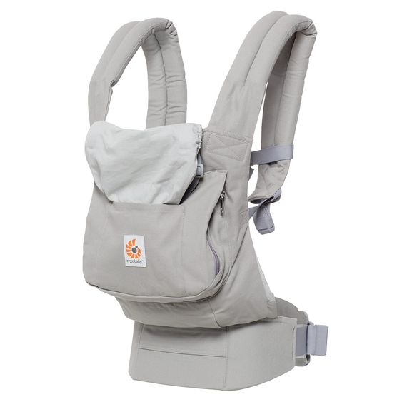 Ergobaby Babytrage Original mit Lordosestütze - Pearl Grey