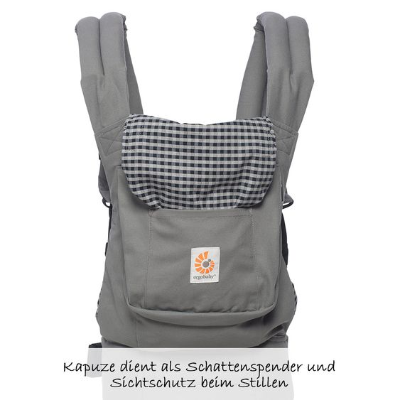 Ergobaby Babytrage Original - Steel Plaid