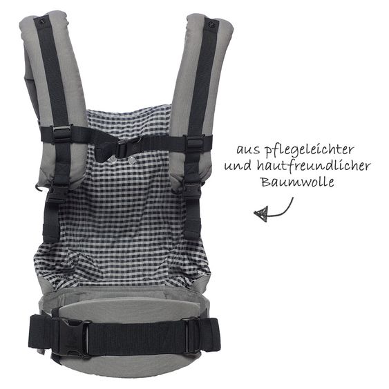 Ergobaby Babytrage Original - Steel Plaid