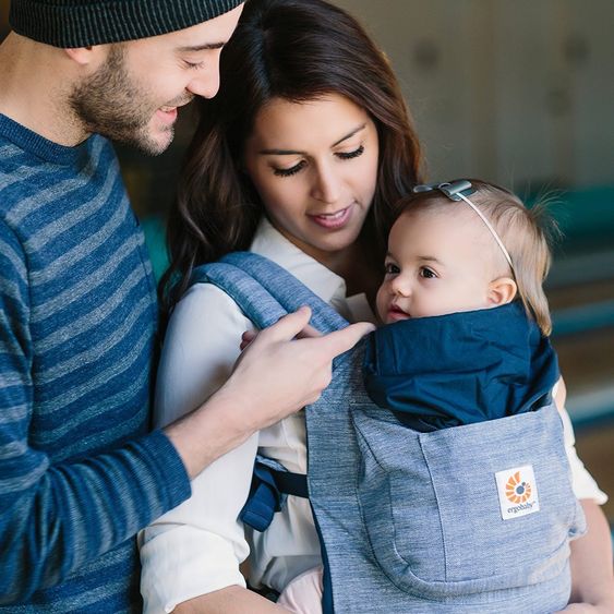 Ergobaby Babytrage Original Vintage - Blau