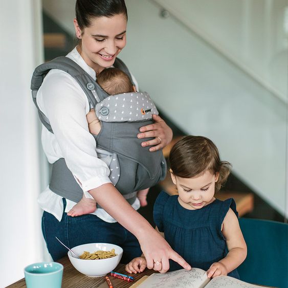 Ergobaby Babytrage-Set 360 Paket von Geburt an - Dewy Grey