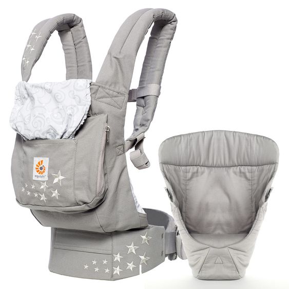 Ergobaby Babytrage-Set Original von Geburt an - Galaxy Grey