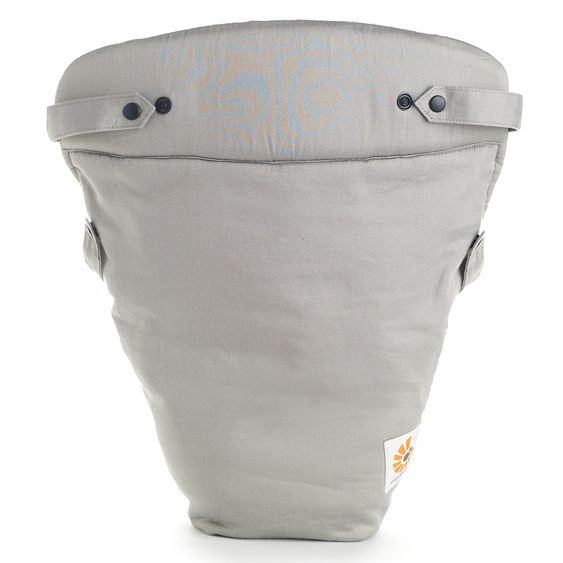 Ergobaby Babytragen-Set 360 von Geburt an inkl. Neugeboreneneinsatz Easy Snug Grey - Pearl Grey